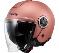 LS2 OF620 Classy Solid, casco jet XXL female Opaco Oro/Fucsia