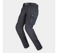 LS2 Coast Pantaloni tessili per motociclette, nero, taglia M per maschi