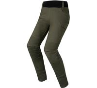 LS2 PANTALONI MOTO DONNA ROUTER LEGGINGS LADY OLIVE GREEN