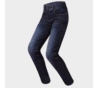 LS2 PANTALONI MOTO JEANS BRADFORD LADY DONNA DENIM BLU CERTIFICATO CE