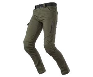LS2 PANTALONI MOTO STRAIGHT MAN OLIVE GREEN