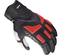 Guanti in Tessuto LS2 Ravin Nero Rosso XL