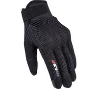 LS2 Ray Guanti da moto in rete, nero, Taglia S