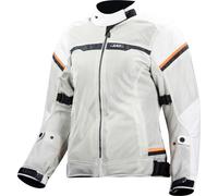 Giacca Donna In Tessuto LS2 Riva Grigio Chiaro H-V Arancio 5XL