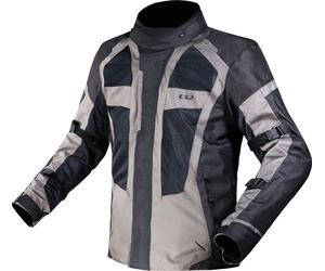 LS2 Scout impermeabile Giacca tessile moto da donna, nero/grigio scuro, Taglia S