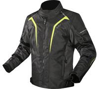 LS2 Sepang, giacca tessile impermeabile XL male Nero/Giallo Fluo