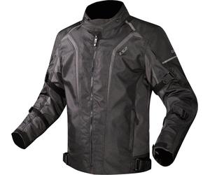 LS2 Sepang impermeabile Giacca tessile moto da donna, nero/grigio scuro, Taglia 5XL