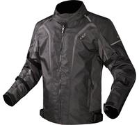 LS2 Sepang impermeabile Giacca tessile moto, nero/grigio scuro, Taglia M