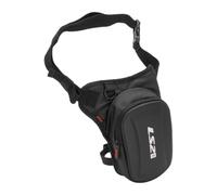 LS2 SHIELD 2.5 Borsa da Gamba, Marsupio Tattico Nero per Moto, Borsa Drop Leg con Scomparti Multipli (BLACK)