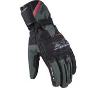 LS2 Snow Guanti da moto impermeabili, nero-verde-marrone-beige, taglia L per maschi