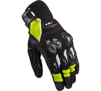 LS2 Spark II Air Guanti da moto in rete, nero-bianco-giallo, taglia L per maschi