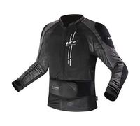 LS2 X-Armor Giacca protettiva, nero-grigio, taglia 3XL 4XL per maschi