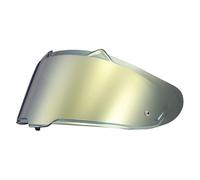 LS2, Visiera per casco moto FF807 CHALLENGER II / FF817 DRAGON (Triangle Shape), Oro Iridio