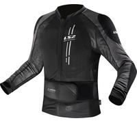 LS2 X-Armor Giacca protettiva, nero-grigio, taglia XS S per maschi