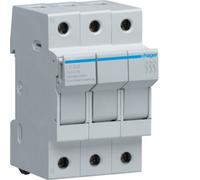 Portafusibile Hager 32A 3P 400V L38 3 moduli 10X38 LSN503