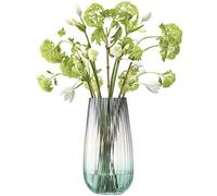 LSA International Dusk Vaso Crepuscolo, Verde/Grigio, 28 cm, Glass