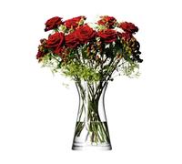 LSA International G667-29-301 Vaso per Fiori Misti, Altezza 29 cm, Trasparente, 17.3 x 17.3 x 29.5 cm