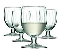 LSA International 350 ml Mia bicchiere di vino. trasparente decorata (confezione da 4)