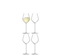 LSA International BG15 BOrough, Bicchiere a tulipano da Champagne, 285 ml, Trasparente, Confezione da 4