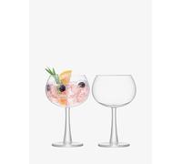 LSA International GN03 Gin, Bicchiere Ballon, 420 ml, Trasparente, Confezione da 2