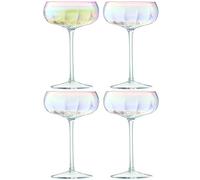 LSA PE05 Pearl, coppa da Champagne, 300 ml, madreperla, Confezione da 4