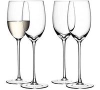 LSA WI04 Wine, Calice da Vino Bianco, 340 ml, Trasparente, Confezione da 4
