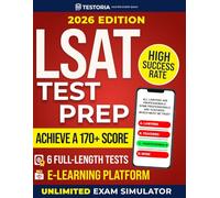 LSAT Blueprint Test Prep: The Smartest Way to 170+ - 6 Full-Length Exams, Lifetime Access to an Official E Learning Platform, and Full Updates for the New Digital LSAT