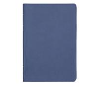 Lsb, Handy Size Paste-Down, Blue Faux Leather, Red Letter