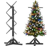 LSBHPPD Proiettore Ologrammi 3D,WiFi Ventilatore Ologramma Display,50CM Ventola LED & Immagini 4K Diapositive,Installazione Semplice,per pubblicità Natale & Halloween,Display Grandezza Umana