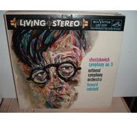 LSC 2261 Howard Mitchell - Shostakovich Symphony # 5 - Living Stereo shaded dog vinyl LP