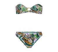 LSCN by LASCANA Bikini marrone / verde / lavanda / bianco Donna - Abbigliamento - Moda mare - Bikini - Completi bikini - Coppe grandi LSCN by LASCANA XXS