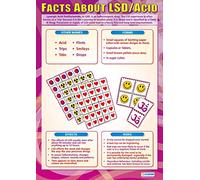 LSD/Acid | PSHE Poster | Carta lucida misura 850 mm x 594 mm (A1) | Poster PSE Classroom | Schede educative by Daydream Education