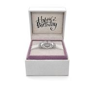 LSDesigns Ti amo Cuore sulle mani Charm, argento sterling 925, Argento sterling, Zirconia cubica
