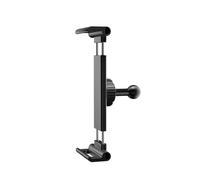 LSDSAAZA Supporto per Navigatore GPS Supporto Universale Telefono Grande Da Tavolo Base Fissa Treppiede Rack Adattatore Elasticizzato Tablet Fibbia(25mm Ball Head Clip)