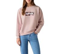 Levi's - Everyday - Felpa rosa con stampa e logo XS