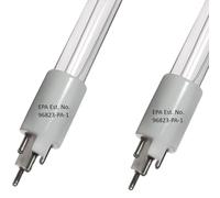 LSE Lighting Confezione da 2 lampade di ricambio UV S810RL - Lampadine UV-C a 4 pin per sistemi S8Q-PA, S8Q-PA/2, S8Q, S8Q/2, S8Q-Gold - 12.000 ore di vita al quarzo - senza ozono - Progettato negli
