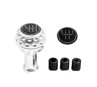 LSGGTIM Pomello del cambio per auto, universale, a 6 marce, per leva del cambio, testa d'onda manuale, in lega di alluminio, pomello del cambio, pomello del cambio, leva del cambio