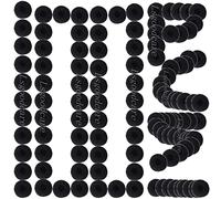 Lsgoodcare Confezione da 100 auricolari di ricambio in schiuma per auricolari da 18 mm per radio bidirezionale walkie talkie