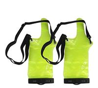 Lsgoodcare Custodia portatile per radio bidirezionale, impermeabile, compatible with Motorola Kenwood Midland UV-3R UV-5R PX-888 Walkie Talkie Radio verde