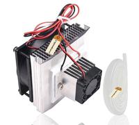 Lsgoodcare Kit di raffreddamento Peltier fai da te 12 V semiconduttore refrigerazione termoelettrico frigorifero Peltier sistema di raffreddamento TEC1-12706 Peltier Heatsink Module kit con ventola +