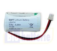 LSH14 MLX SAFT Pacco batteria Litio 3,6V 5,8Ah impianti ABB Domus Tech SAET IS