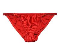 LSHARON Seta Sexy 100% Seta Di Gelso Perizoma G-String Lingerie Slip Mutandine