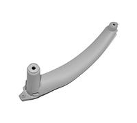 LSHIJI Maniglie Interne Per Portiere Auto Auto Pannello Interno Della Porta Maniglia Pull Trim Copertura Accessori Fit Uso for BMW E70 X5 E71 E72 X6 SAV(Gray(one the right))