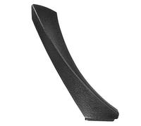 LSHIJI Maniglie Interne Per Portiere Auto Maniglia del pannello interno della portiera lato destro/sinistro Coperchio rivestimento adatto all'uso for BMW E90 E91 Serie 3(Right Black)