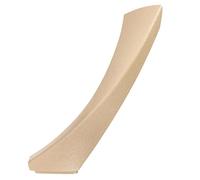 LSHIJI Maniglie Interne Per Portiere Auto Maniglia del pannello interno della portiera lato destro/sinistro Coperchio rivestimento adatto all'uso for BMW E90 E91 Serie 3(Left Beige)