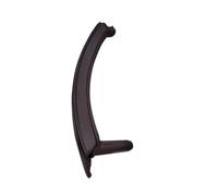 LSHIJI Maniglie Interne Per Portiere Auto Porte passeggeri interne Tirare la maniglia con il rivestimento della copertura esterna in pelle uso for BMW X5 X6 E70 E71(Moka Right)