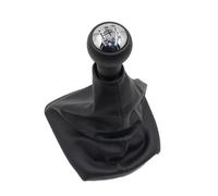 LSHIJI Pomello Cambio Auto in pelle Leva Del Pomello Cambio Gaitor Boot Cover Fit Uso for Citroen C2 C4 Picasso for Peugeot 307 308 3008