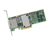 LSI 8-Port Ext., 6Gb/s SATA+SAS, PCIe 3.0, SGL, LSI00333 (SATA+SAS, PCIe 3.0, SGL 1GB DDRIII, CacheVault)