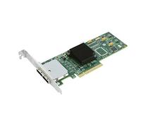 Lsi Logic SAS9200 - 8E Lsi Logic SAS9200 - 8E 2 x sff-8088-ports 8-ports Ext 6 Gb SATA + SAS Lsi Logic Hba controller di Megaraid SAS 9200 - 8E 8 Port 512 MB 6 Gb/s