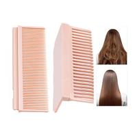 Lsikling - Pettine riscaldante professionale, con denti densi che levigano i capelli | Crespi Curly Hair Electric Petine, Afro, adatto per viaggi a casa, salone di bellezza